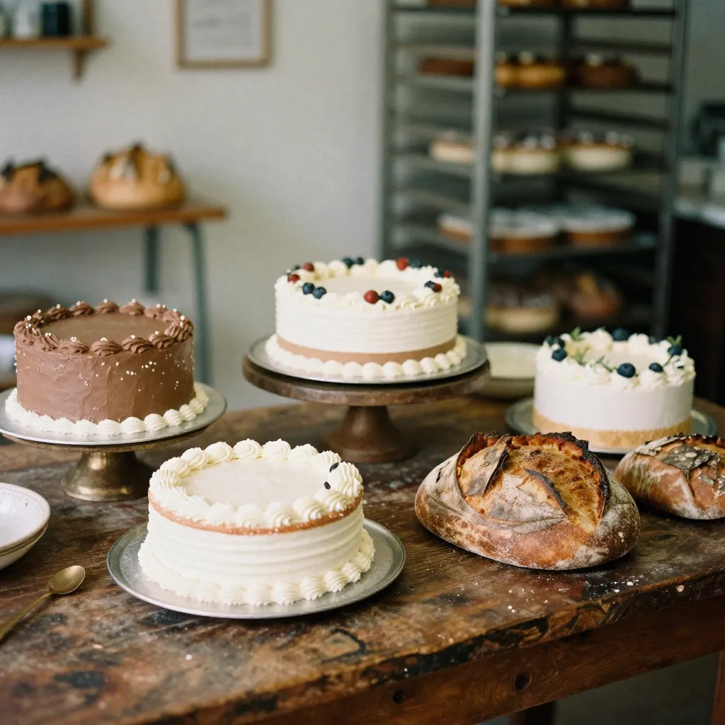 Workspace showing artisan tools and equipment
